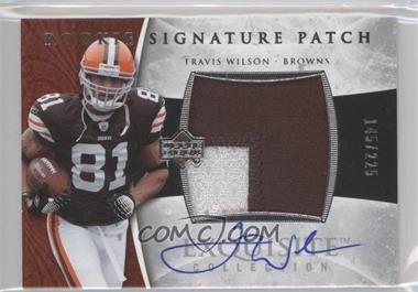 2006 Upper Deck Exquisite Collection - [Base] #132 - Rookie Signature Patch - Travis Wilson /225