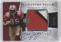 Rookie Signature Patch - Vernon Davis #/225