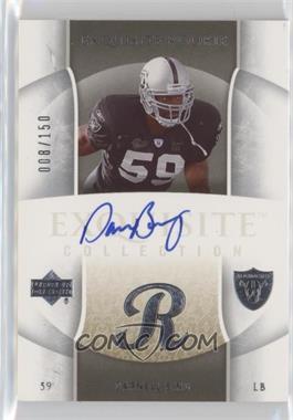 2006 Upper Deck Exquisite Collection - [Base] #71 - Exquisite Rookie Autograph - Darnell Bing /150