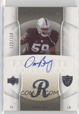 2006 Upper Deck Exquisite Collection - [Base] #71 - Exquisite Rookie Autograph - Darnell Bing /150