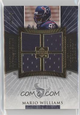 2006 Upper Deck Exquisite Collection - Maximum Jersey - Gold #XXL-MW - Mario Williams /35