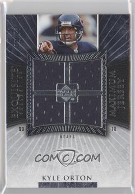 2006 Upper Deck Exquisite Collection - Maximum Jersey #XXL-KO - Kyle Orton /75