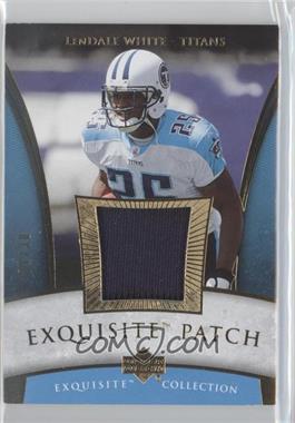 2006 Upper Deck Exquisite Collection - Patch - Gold #EP-LW - LenDale White /30