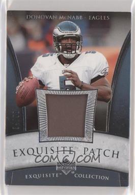 2006 Upper Deck Exquisite Collection - Patch #EP-MC - Donovan McNabb /50