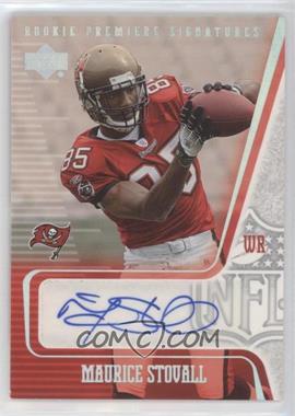 2006 Upper Deck NFL Players Rookie Premiere - [Base] - Autographs #AC-21 - Maurice Stovall [EX to NM]