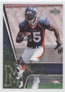 2006 Upper Deck NFL Players Rookie Premiere - [Base] #18 - Brandon Marshall