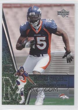 2006 Upper Deck NFL Players Rookie Premiere - [Base] #18 - Brandon Marshall