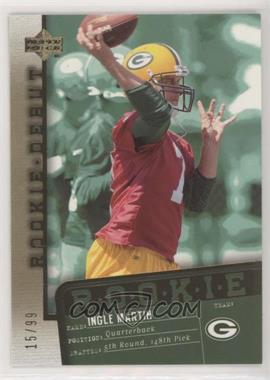 2006 Upper Deck Rookie Debut - [Base] - Hot Box Gold #139 - Ingle Martin /99 [EX to NM]