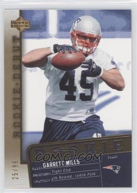 2006 Upper Deck Rookie Debut - [Base] - Hot Box Gold #160 - Garrett Mills /99