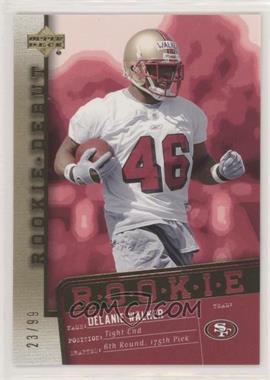 2006 Upper Deck Rookie Debut - [Base] - Hot Box Gold #181 - Delanie Walker /99