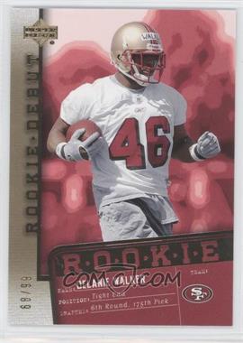 2006 Upper Deck Rookie Debut - [Base] - Hot Box Gold #181 - Delanie Walker /99