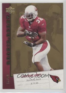 2006 Upper Deck Rookie Debut - [Base] - Hot Box Gold #3 - Edgerrin James /99