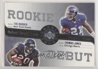 Tiki Barber, Thomas Jones