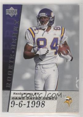 2006 Upper Deck Rookie Debut - Game Dated Debut #GDD-RM - Randy Moss [EX to NM]