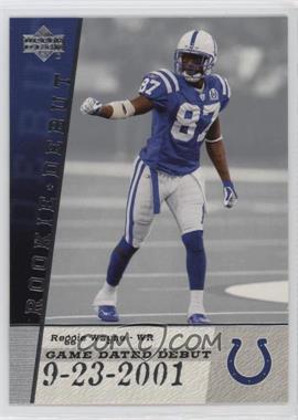 2006 Upper Deck Rookie Debut - Game Dated Debut #GDD-RW - Reggie Wayne