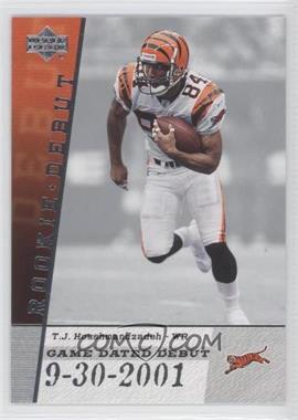 2006 Upper Deck Rookie Debut - Game Dated Debut #GDD-TH - T.J. Houshmandzadeh