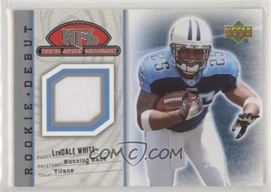 2006 Upper Deck Rookie Debut - NFL Rookie Jersey Collection #77TE - LenDale White [Noted]