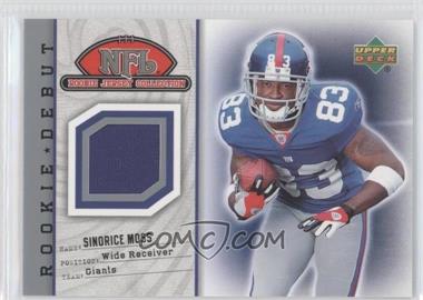 2006 Upper Deck Rookie Debut - NFL Rookie Jersey Collection #87TE - Sinorice Moss