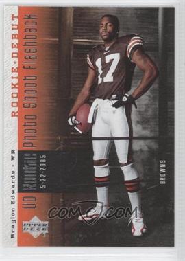 2006 Upper Deck Rookie Debut - UD Rookie Photo Shoot Flashback #RPF11 - Braylon Edwards