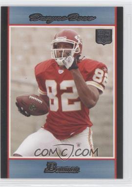 2007 Bowman - [Base] - Blue #148 - Dwayne Bowe /500