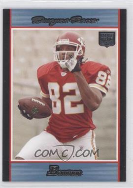 2007 Bowman - [Base] - Blue #148 - Dwayne Bowe /500