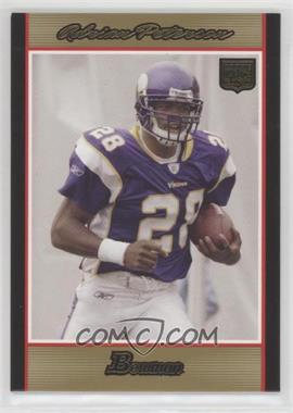 2007 Bowman - [Base] - Gold #126 - Adrian Peterson