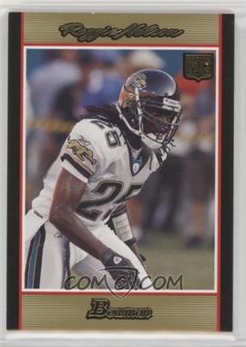 2007 Bowman - [Base] - Gold #211 - Reggie Nelson