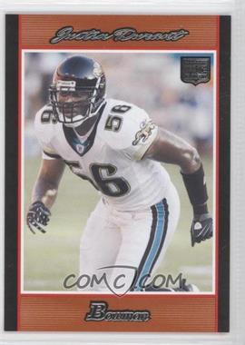 2007 Bowman - [Base] - Orange #244 - Justin Durant /250