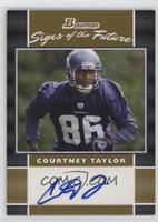 Courtney Taylor #/50