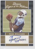 Paul Williams #/50