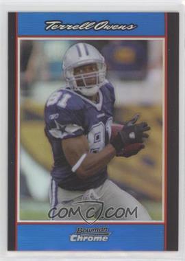 2007 Bowman Chrome - [Base] - Blue Refractor #BC197 - Terrell Owens /150