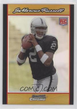 2007 Bowman Chrome - [Base] - Gold Refractor #BC56 - JaMarcus Russell /50