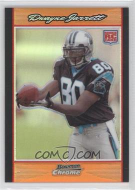 2007 Bowman Chrome - [Base] - Orange Refractor #BC77 - Dwayne Jarrett /25