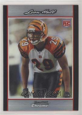 2007 Bowman Chrome - [Base] - Refractor #BC109 - Leon Hall