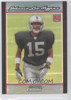 2007 Bowman Chrome - [Base] - Refractor #BC88 - Johnnie Lee Higgins