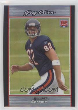 2007 Bowman Chrome - [Base] - Refractor #BC90 - Greg Olsen