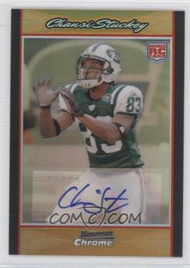 2007 Bowman Chrome - [Base] - Rookie Autographs Gold Refractor #BC84 - Chansi Stuckey /50