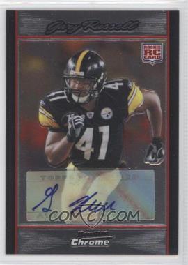 2007 Bowman Chrome - [Base] - Rookie Autographs #BC102 - Gary Russell