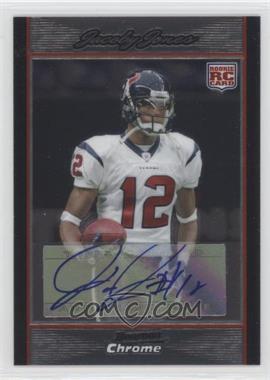 2007 Bowman Chrome - [Base] - Rookie Autographs #BC105 - Jacoby Jones