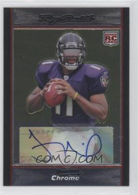 2007 Bowman Chrome - [Base] - Rookie Autographs #BC59 - Troy Smith