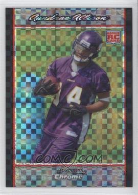 2007 Bowman Chrome - [Base] - X-Fractor #BC83 - Aundrae Allison /250