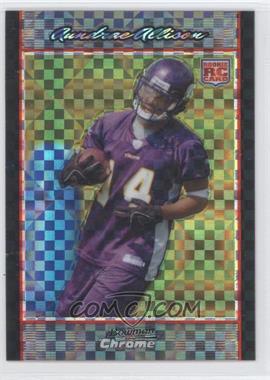 2007 Bowman Chrome - [Base] - X-Fractor #BC83 - Aundrae Allison /250