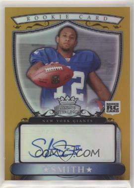 2007 Bowman Sterling - Box Loader [Base] - Rookie Variations Gold Refractor #BSGA-SS - Steve Smith /100 [EX to NM]