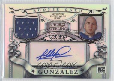 2007 Bowman Sterling - Rookie Relic Autographs - Refractor #BSRRA-AG - Anthony Gonzalez /199
