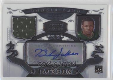 2007 Bowman Sterling - Rookie Relic Autographs #BSRRA-BJ - Brandon Jackson