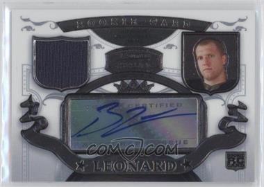 2007 Bowman Sterling - Rookie Relic Autographs #BSRRA-BL - Brian Leonard