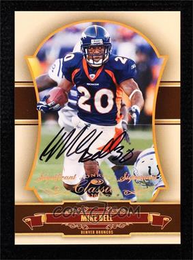 2007 Donruss Classics - [Base] - Significant Signatures Gold #32 - Mike Bell /10