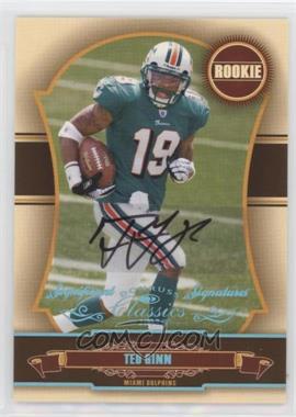 2007 Donruss Classics - [Base] - Significant Signatures Platinum #173 - Rookie - Ted Ginn /25