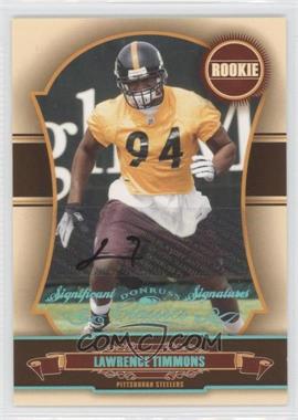 2007 Donruss Classics - [Base] - Significant Signatures Platinum #208 - Rookie - Lawrence Timmons /25