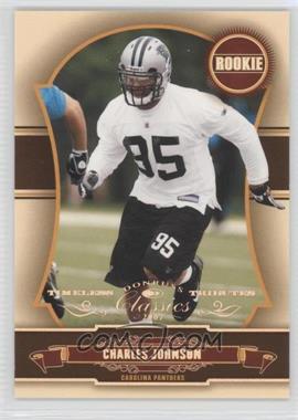 2007 Donruss Classics - [Base] - Timeless Tributes Bronze #235 - Rookie - Charles Johnson /100